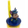 Spin Master Stor Chase Paw Patrol vaikiškas geriamojo šiaudelio puodelis su šiaudeliu 3D šiaudeliu 360ML