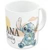 STOR DISNEY STITCH ANGEL OHANA REIKŠMĖ ŠEIMOS JAUNAMS KERAMINIS PUODULIS 325ml