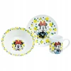 Stor Keraminis rinkinys vaikams, puodelis, dubuo, lėkštė, Minnie Sunshine, Mickey Mouse