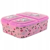 Stor KUROMI HELLO KITTY KOTEK priešpiečių dėžutė LUNCH BOX su 3 skyreliais vaikams