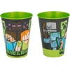 Stor Minecraft puodelis Plastikinis puodelis 260 ml vaikams, atliekant įvairias užduotis