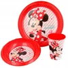 Stor MINNIE MOUSE Dubenėlio lėkštės ir puodelių rinkinys