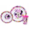 Stor MINNIE MOUSE pusryčių ir vakarienės rinkinys mikrobangų krosnelei 3in1