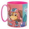 Stor PAW PATROL šunų mikrobangų krosnelės puodelis SKYE PAW rožinis mergaitėms 390ml