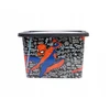 Stor Plastová úložná krabička Spiderman - víko na zacvaknutí, 7 l, 03394