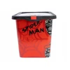 Stor Plastová úložná krabička Spiderman - víko na zacvaknutí, 7 l, 03394