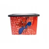 Stor Plastová úložná krabička Spiderman - víko na zacvaknutí, 7 l, 03394