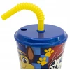 Stor PSI PATROL CHASE MARCHALL RUBBLE kubek ze słomką 430ml