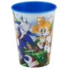 Stor Sonic geriamasis puodelis 260ml vaikams, mėlynas, daugiafunkcis