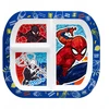 Stor SPIDERMAN MARVEL padalinta lėkštė su trimis skyriais berniukui