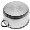 STORDAS Plieninis PUODAS 5x DUGNIS su DANGIU 5,5L 24cm INDUKCINĖS Dujos 8109/24