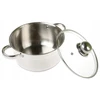 STORDAS Plieninis PUODAS 9x DUGNIS su DANGIU 3,5L 20cm INDUKCINĖS dujos 9305