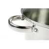STORDAS Plieninis PUODAS 9x DUGNIS su DANGIU 3,5L 20cm INDUKCINĖS dujos 9305