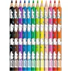 STORIOS ERGONOMIKOS kreidelės Maped Jumbo MOOMINS 12 spalvų vaikams 2+