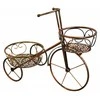 Besk Stovas gėlių vazonams Dviračio Formos Bronzos 55x25x43cm