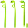 Strigo Kameleon Gel Pen - Mėlyna Ink, Žalias Body, 1 pc