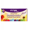 Strigo sausieji pasteliai, 12 spalvų