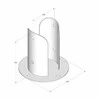 Stulpelių pagrindas Grundline 102x180x2.5mm