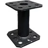 Stulpelių pagrindas Grundline 80x80x100x5mm juodas