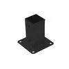 Stulpelių pagrindas Grundline 91x150x1.8mm juodas