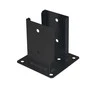 Stulpelių pagrindas Grundline 91x150x2mm juodas