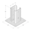 Stulpelių pagrindas PSPD 70 Grundline 72x150x2mm
