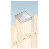 Stulpo kepurė Grundline 70x70x1mm juodas
