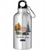 Style Couture BUTELIS 400 ml turistinė dovana I LOVE MOUNTAINS YOUR NAME NAUTRA Patterns
