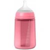 Suavenix Suavinex silikoninis buteliukas 240 ml su SX Pro speneliu, 3m+, fuksijos spalvos