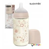 Suavinex Anti-colic stiklinis buteliukas SX Pro 240 ml vidutinio srauto 3m+