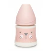 SUAVINEX BOTTLE 150ml HYGGE Rožinis + SX PRO čiulptukas + čiulptukas 0-6m RINKINYS