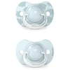 Suavinex PHYSIOLOGICAL Čiulptukas Plokščias simetriškas Silicone SX Pro 0 - 6 m