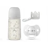 SUAVINEX SPREAD JOY XS PRO rinkinys - buteliukas kūdikiui 250 ml, žindukas 0-6m