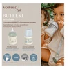 Suavinex stiklinis buteliukas nuo pilvo dieglių SX Pro 240 ml vidutinio srauto M 3m+