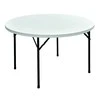 Sudedamas stalas 120x74cm baltas