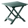 Sudedamas stalas Tevere Progarden 79x72x70cm plastikas/žalias