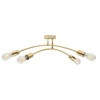Sufitowa lampa do salonu Helix 4688 TK Lighting rustykalna metalo sp. auksinė