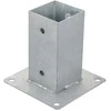 Priveržiama atrama stulpams Suki.International 91x150x2.5mm karštai cinkuotas