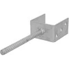 U tipo tvirtinimo pagrindas su inkaru Suki.International 91x200x4mm karštai cinkuotas