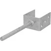 U tipo tvirtinimo pagrindas su inkaru Suki.International 81x100x60x200x5.0mm karštai cinkuotas