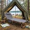 SULANKSTAMAS TURISTINIS SUjungiamas lova, KĖDĖ su atrama galvai, KEMPINGAS, 150 kg