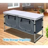 Sulankstoma kempingo spintelė 120 cm – „Premium Mobile Tourist Kitchen“.