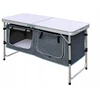 Sulankstoma kempingo spintelė 120 cm – „Premium Mobile Tourist Kitchen“.