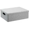 Sulankstoma laikymo dėžė Vega NHG 13x36x27cm veltinio/šv.pilka