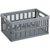 Sulankstoma plastikinė dėžė M NHG 35.5x24.2x16.3cm pilka