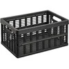 Sulankstoma plastikinė dėžė M Plast Team 16.3/3.5x35.5x24.2cm juoda