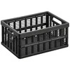 Sulankstoma plastikinė dėžė S Plast Team 10.93x23.9x17.6cm juoda