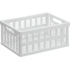Sulankstoma plastikinė dėžė S Plast Team 10.93x23.9x17.6cm balta