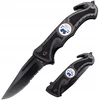 Peilis Mil-Tec Rescue Car Knife, juodas