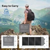 Sulankstomas saulės skydelis 100 W nešiojamas saulės įkroviklis, skirtas Ctolita Camping